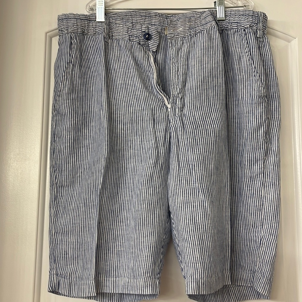 Linen stripe Short